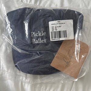 Navy Blue Hat pickle baller NWT